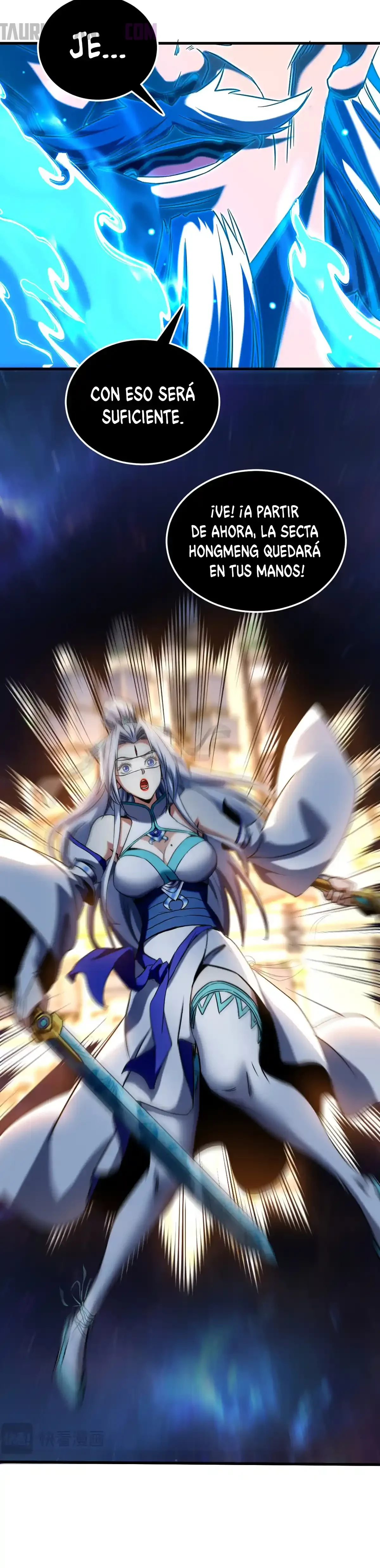 Mientras mis discípulas se matan, yo me relajo! > Capitulo 128 > Page 121